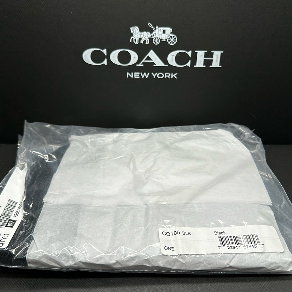 NWT Coach Rexy knit Beanie hat Dinosaur CO105 Limited Edition Cap Black Wool - Picture 2 of 6